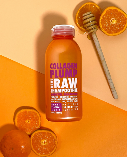 Real Raw Shampoothie Collagen Plump Shampoo 12oz