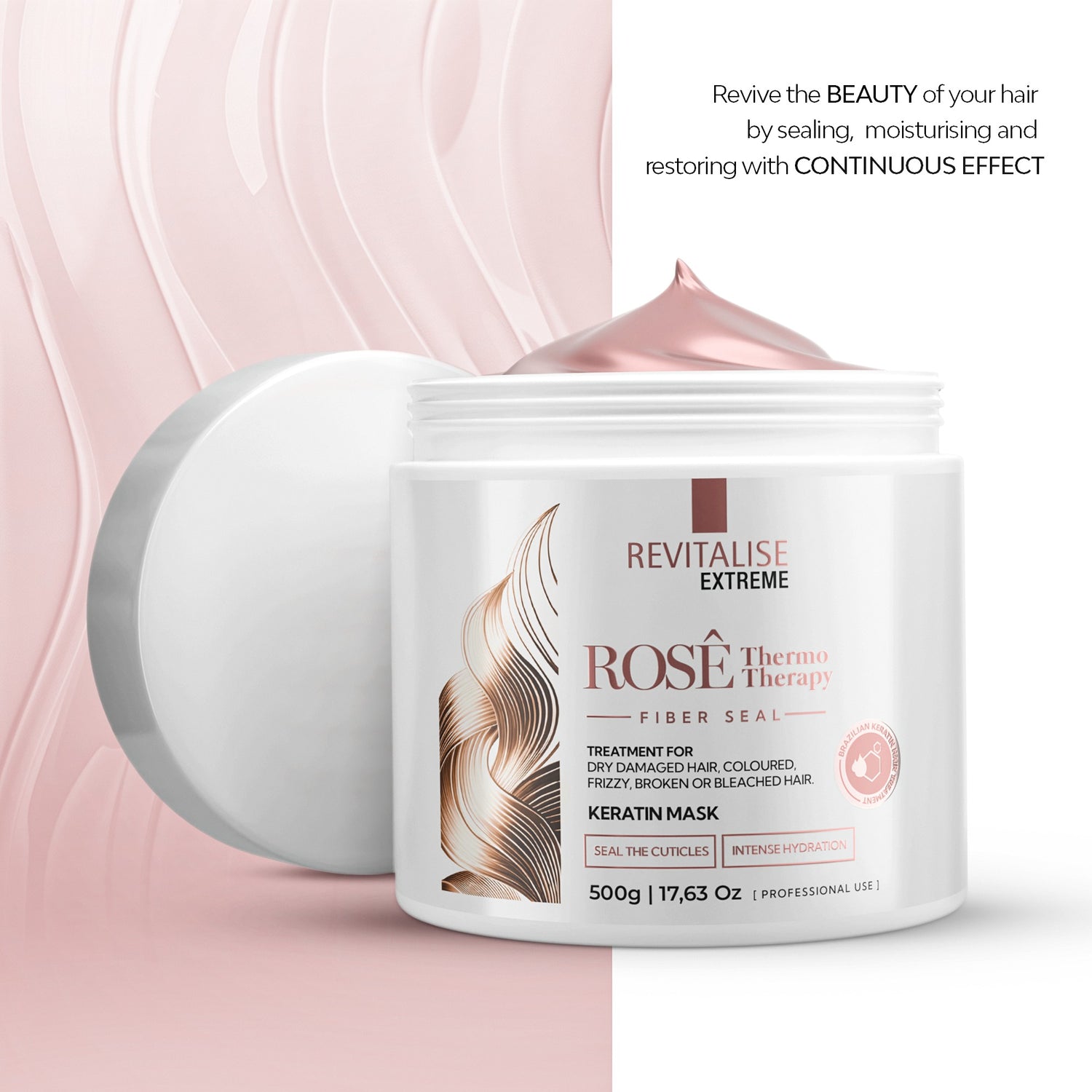 Revitalise Extreme Thermo Therapy Keratin Mask 500g