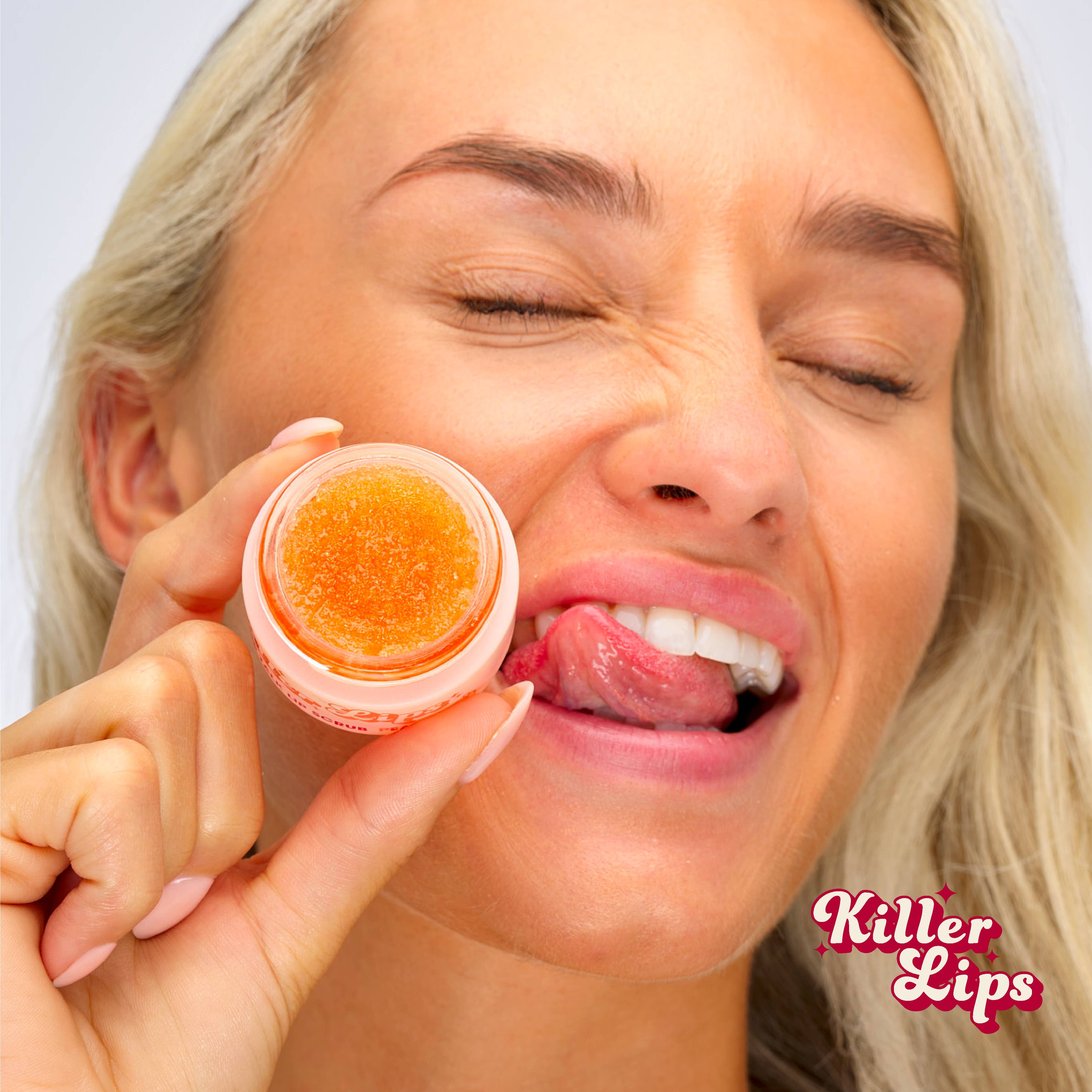 Killer Lips Prep Talk Lip Scrub - Peach