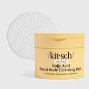 Kitsch Kojic Acid Face & Body Cleansing Pads - 50 Cotton Pads