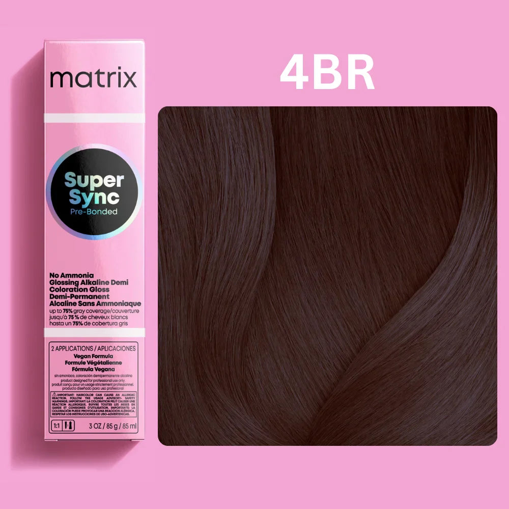 Matrix Super Sync Pre-Bonded Glossing Alkaline Demi-Permanent Hair Colour