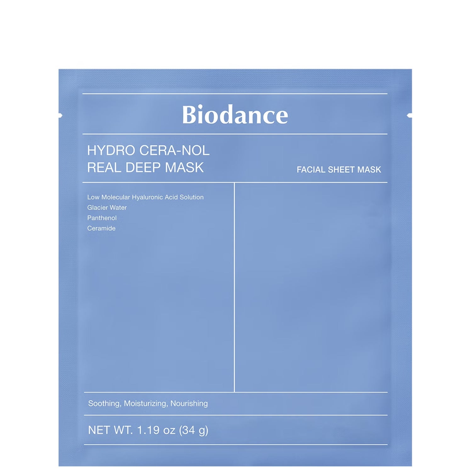 Biodance Hydro Cera-Nol Real Deep Mask 1pc