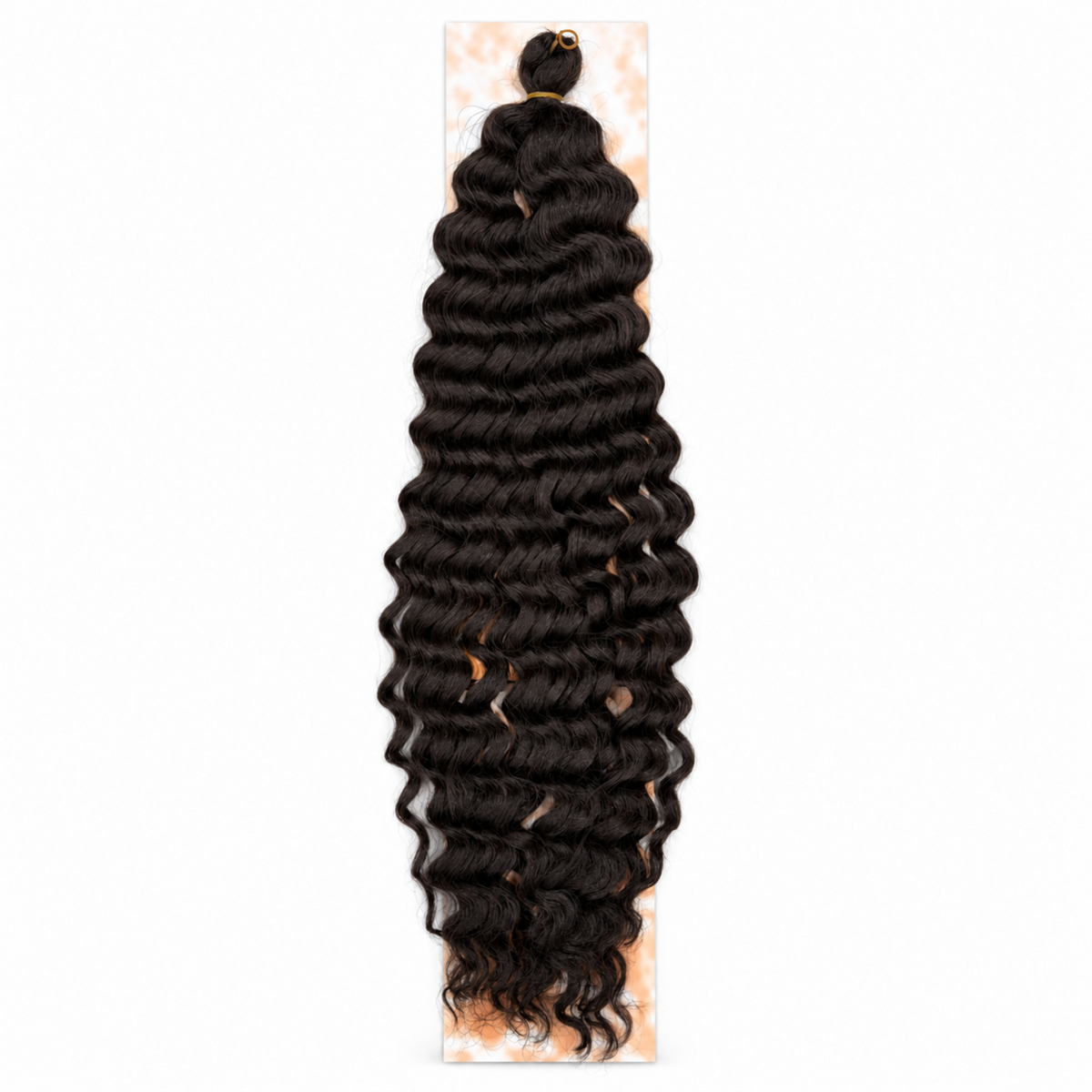 Aftress Braid Ultimo Deep Twist Crochet Braiding Hair in Colour 4 Medium Brown, with a voluminous deep twist curl pattern for crochet braiding and protective styling.