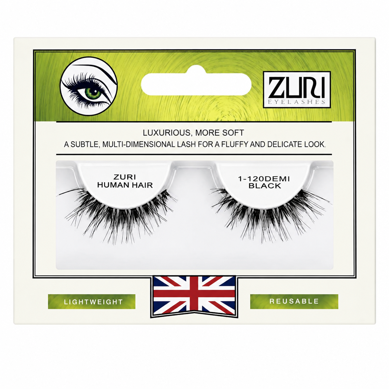 Zuri Eyelashes Human Hair Lashes