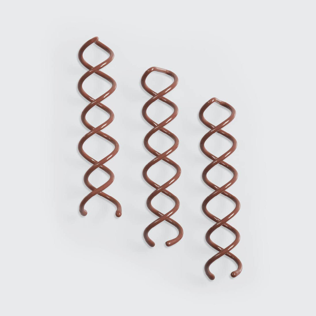 Kitsch Bun Twist 3pc - Brown