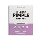 BreakoutAid X-Large Pimple Patches Infused with Retinol & Salicylic acid 5 Strips