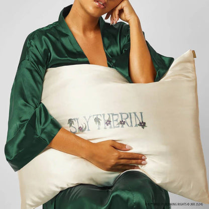 Kitsch x Harry Potter Satin Pillowcase Standard - Slytherin