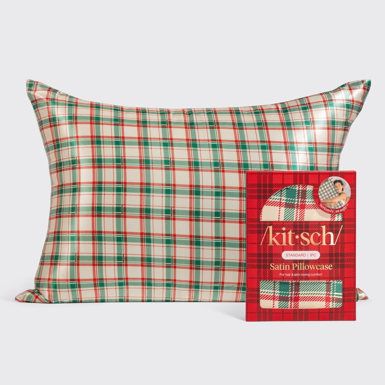 Kitsch Standard Satin Pillowcase - Holiday