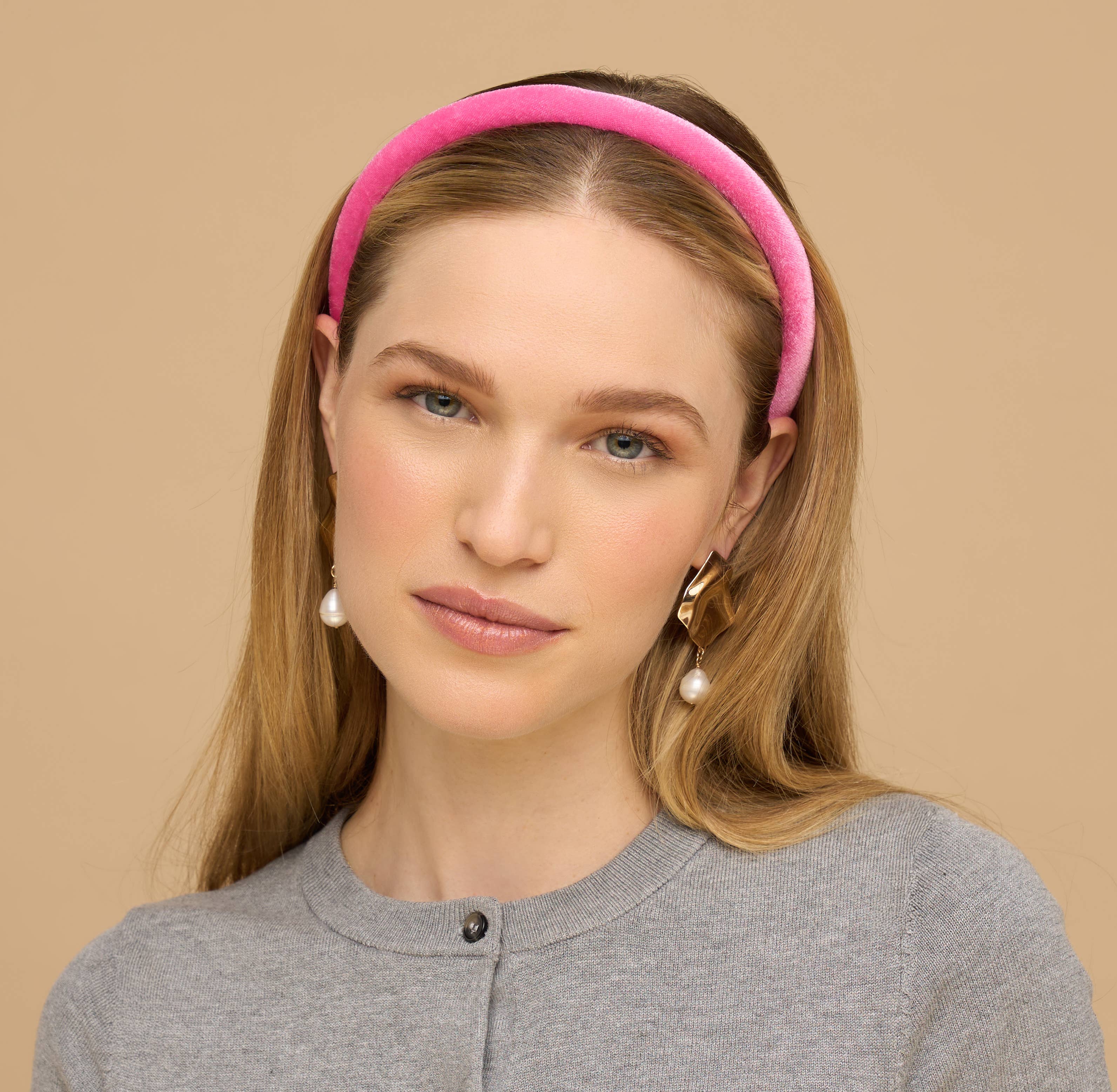 Kitsch Holiday Velvet Headband 3pc Set