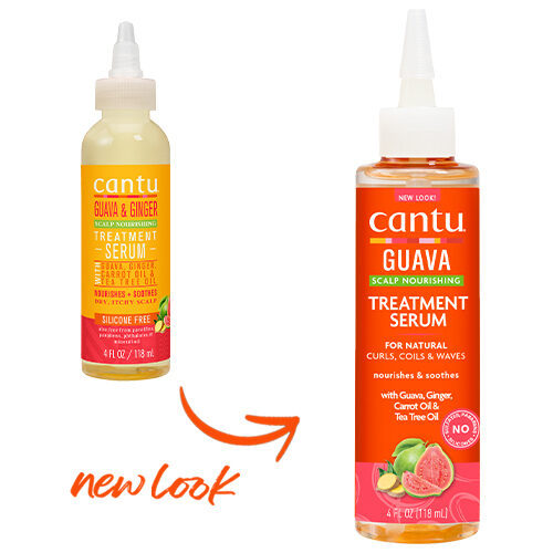 Cantu Guava Scalp Nourishing Treatment Serum For Natural Curls, Coils &amp; Waves 4oz