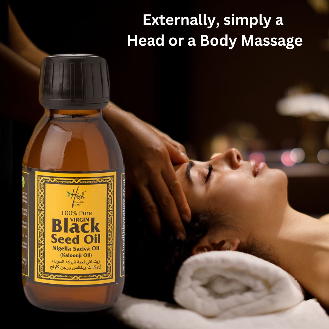 Hesh 100% Pure Virgin Cold Pressed Black Seed Oil 100ml