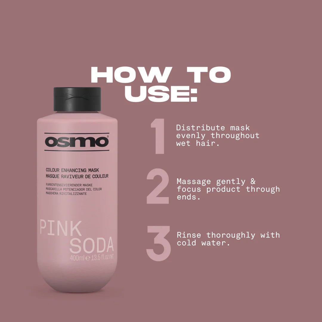 Osmo Pink Soda Colour Enhancing Mask 400ml