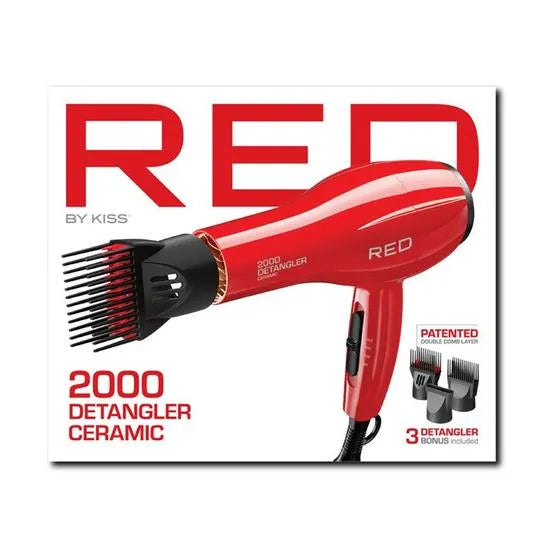 Red By Kiss 2000 Detangler Ceramic Dryer