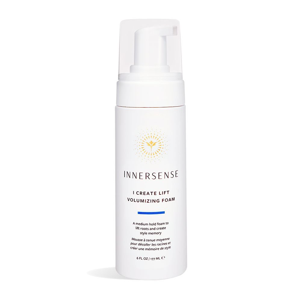 Innersense I Create Lift Volumizing Foam 2.37 fl oz – medium hold styling foam that adds volume, texture, and root lift for all hair types