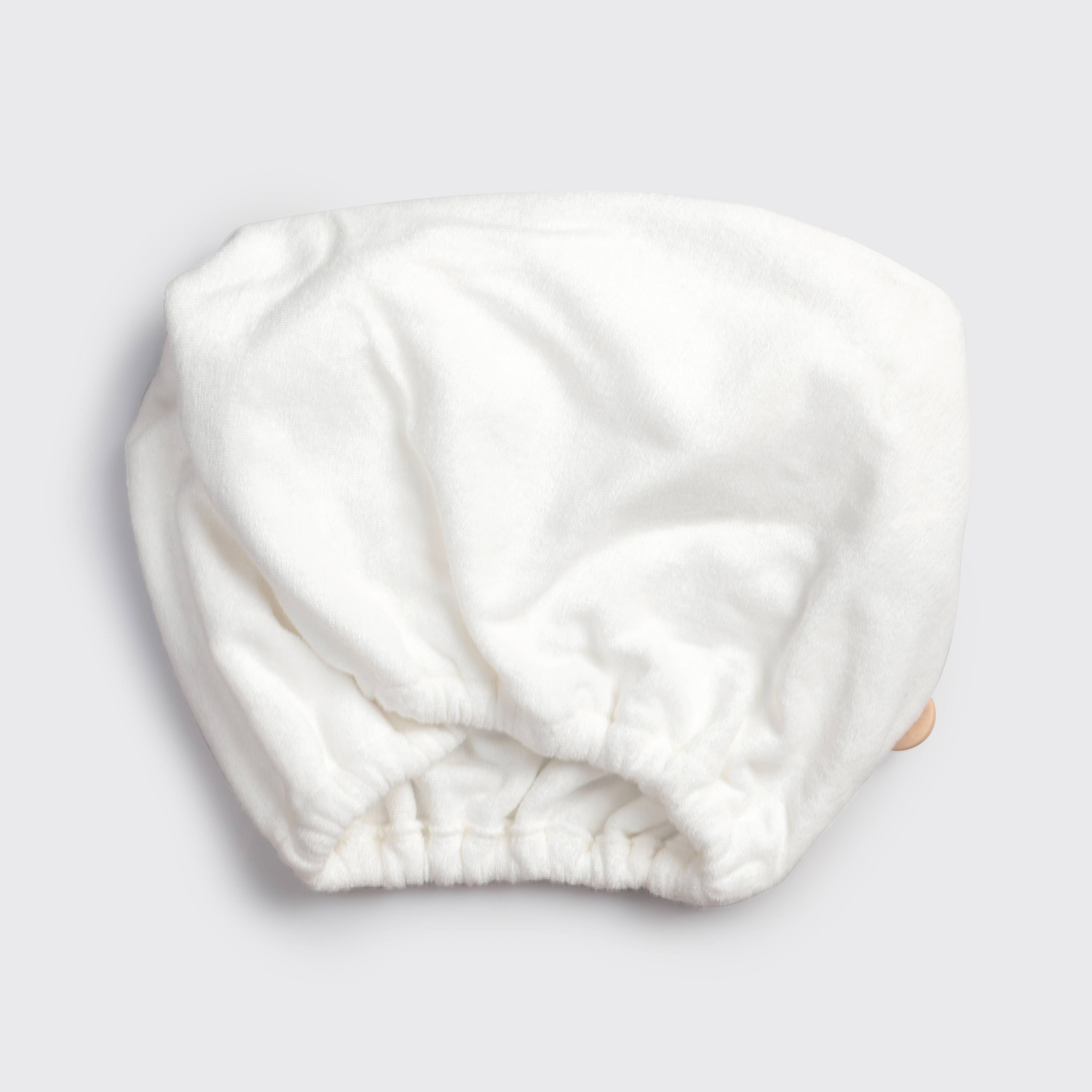 Kitsch Quick Dry Hair Towel Turban - Ivory