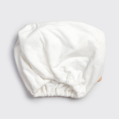 Kitsch Quick Dry Hair Towel Turban - Ivory