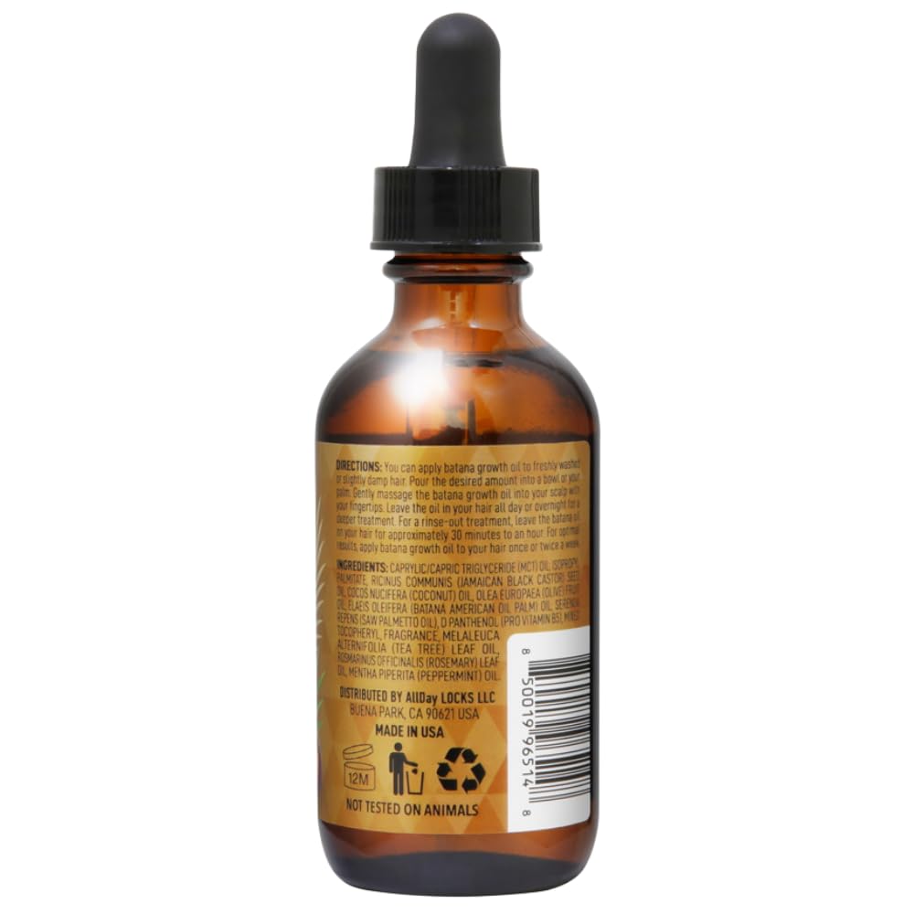 AllDay Locks Batana Oil Hair Growth Oil 2oz