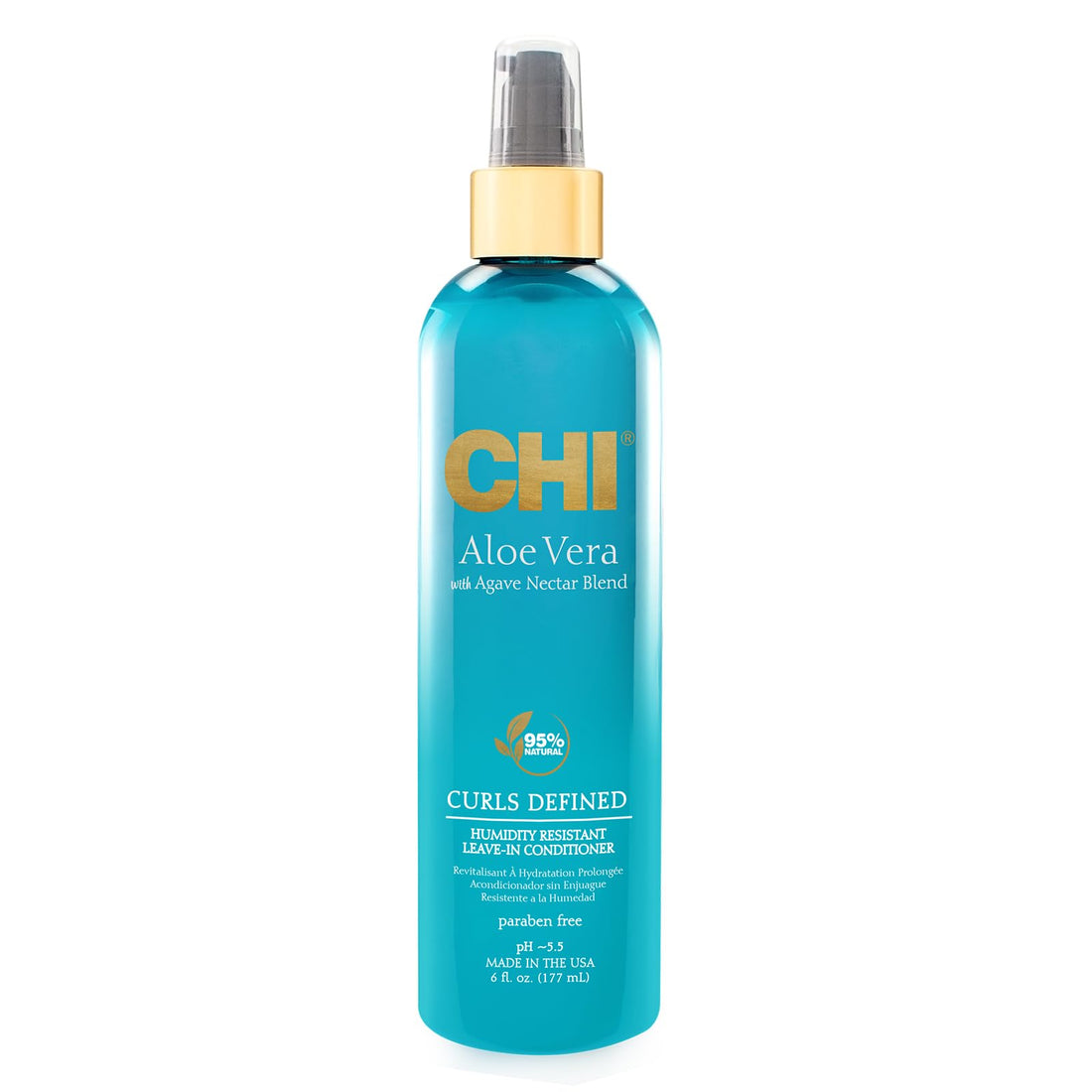 CHI Aloe Vera Curls Defined Humidity Resistant Leave-in Conditioner 177ml