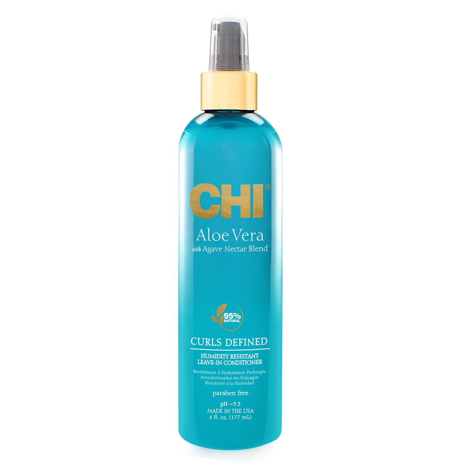 CHI Aloe Vera Curls Defined Humidity Resistant Leave-in Conditioner 177ml