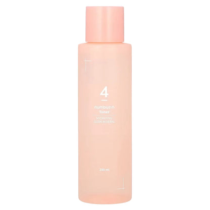 Numbuzin No.4 Hydrating Glow Mineral Toner 200ml