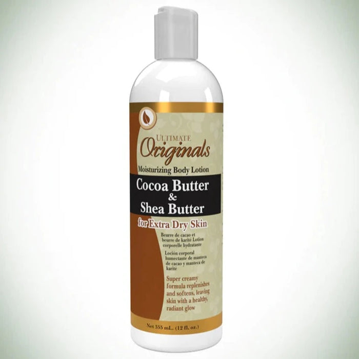 Ultimate Originals by Africa's Best Cocoa Butter & Shea Butter Body Lotion 12oz