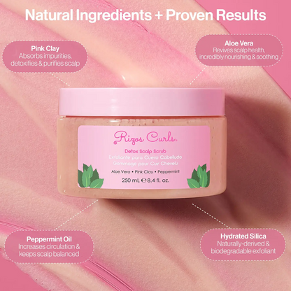 Rizos Curls Detox Scalp Scrub 250ml