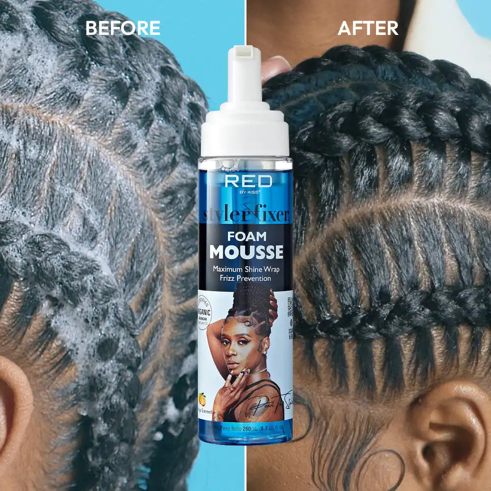 Red By Kiss Style Fixer Foam Mousse 8.7oz