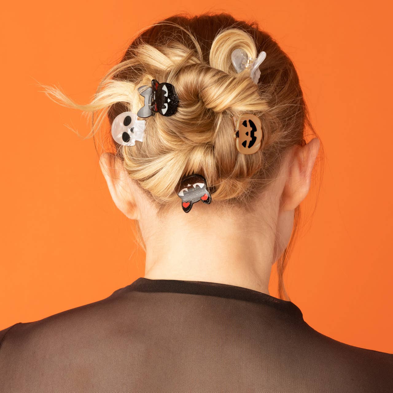 Kitsch Mini Claw Clips 6pc Set - Halloween Squad