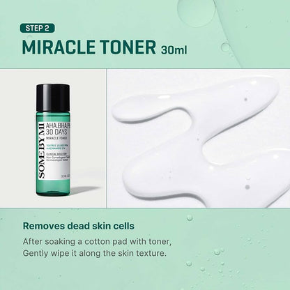 Some By Mi AHA-BHA-PHA 30 Days Miracle Acne Kit