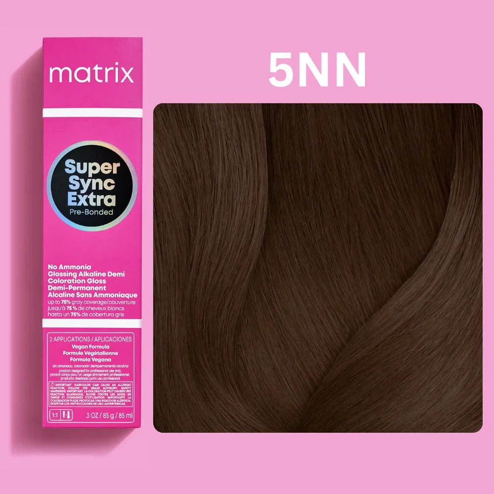 Matrix Super Sync Pre-Bonded Glossing Alkaline Demi-Permanent Hair Colour