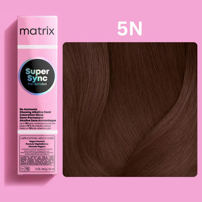 Matrix Super Sync Pre-Bonded Glossing Alkaline Demi-Permanent Hair Colour