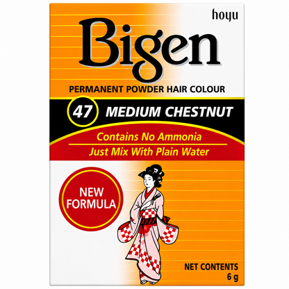 Bigen Permanent Powder Hair Dye 6g