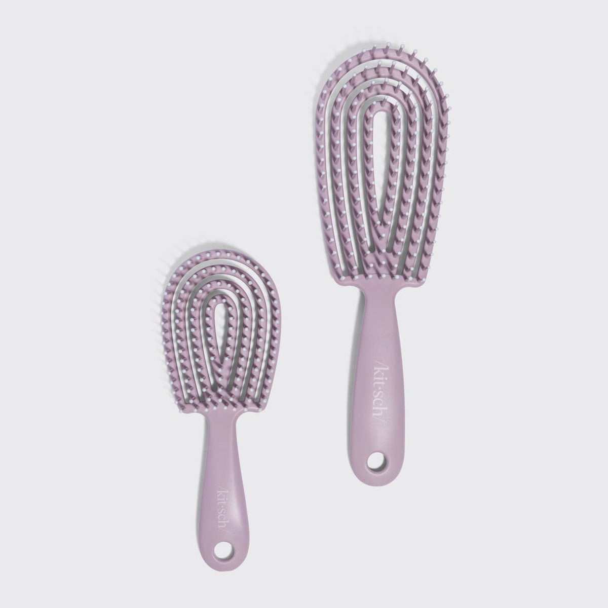 Kitsch Detangling Duo 2pc Set - Soft Violet