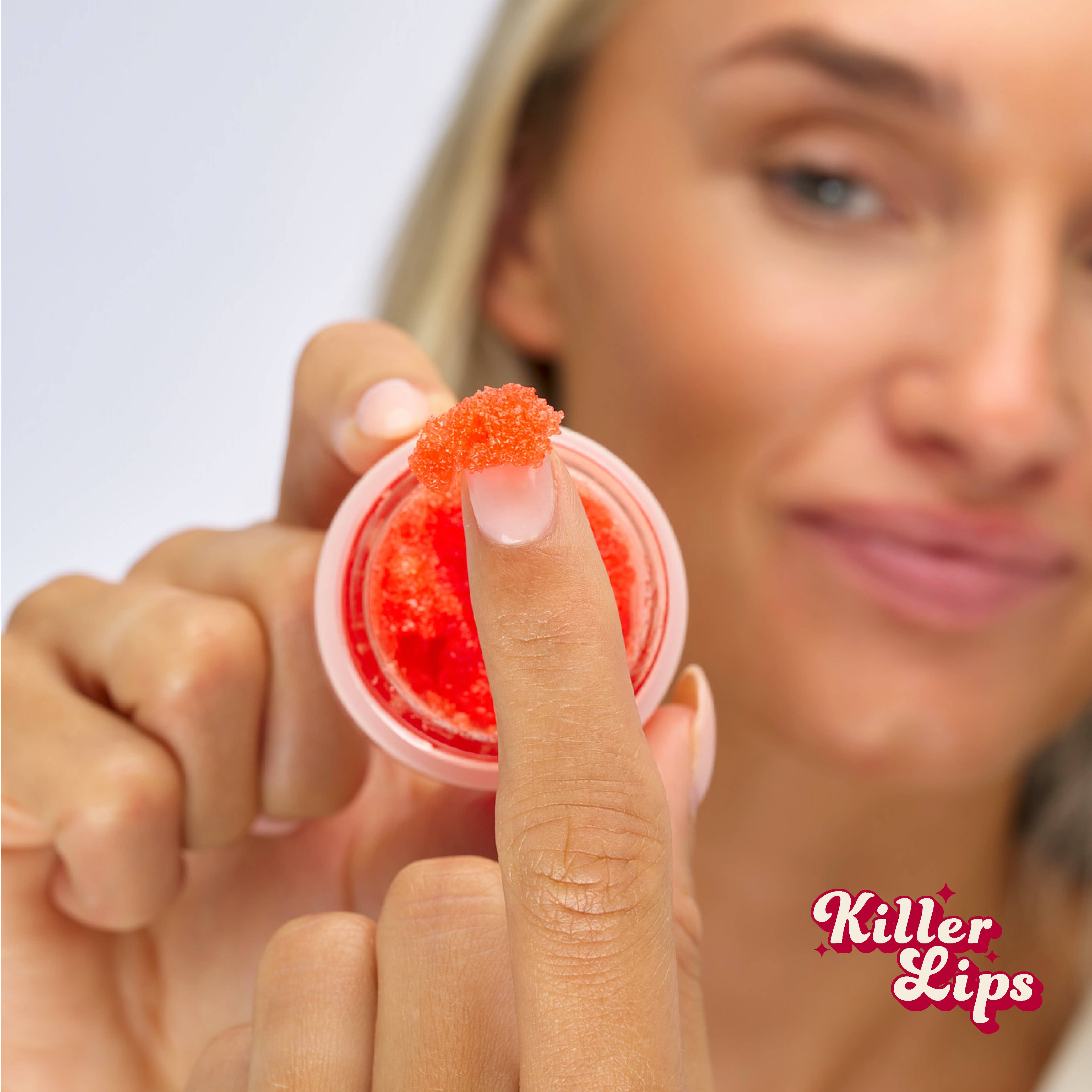 Killer Lips Prep Talk Lip Scrub - Strawberry