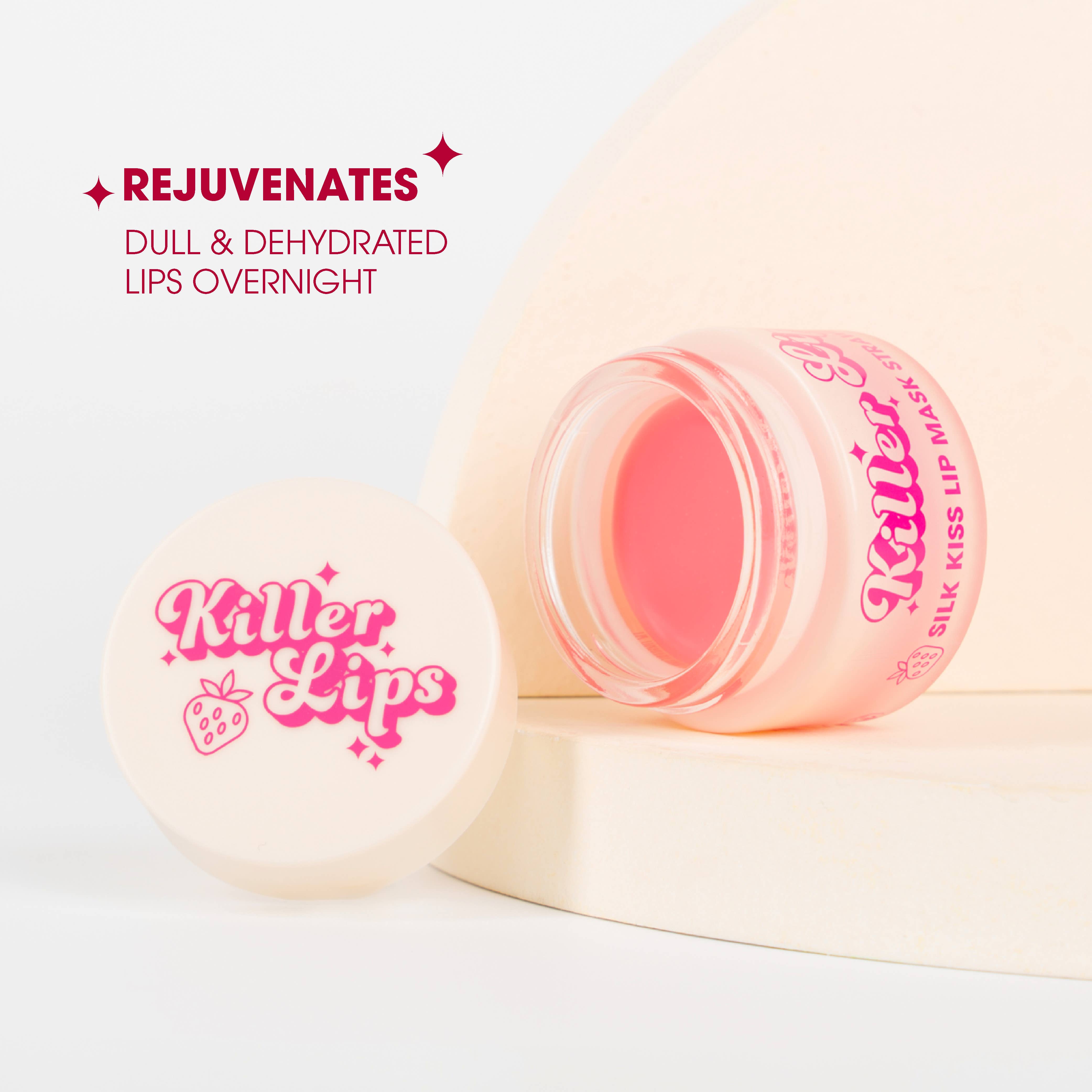 Killer Lips Silk Kiss Lip Mask - Strawberry