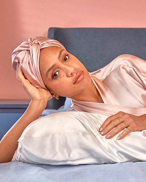 The Big Silk 100% Pure Organic Silk Turban