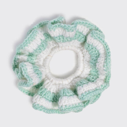 Kitsch Crochet Scrunchie - Seafoam Blue