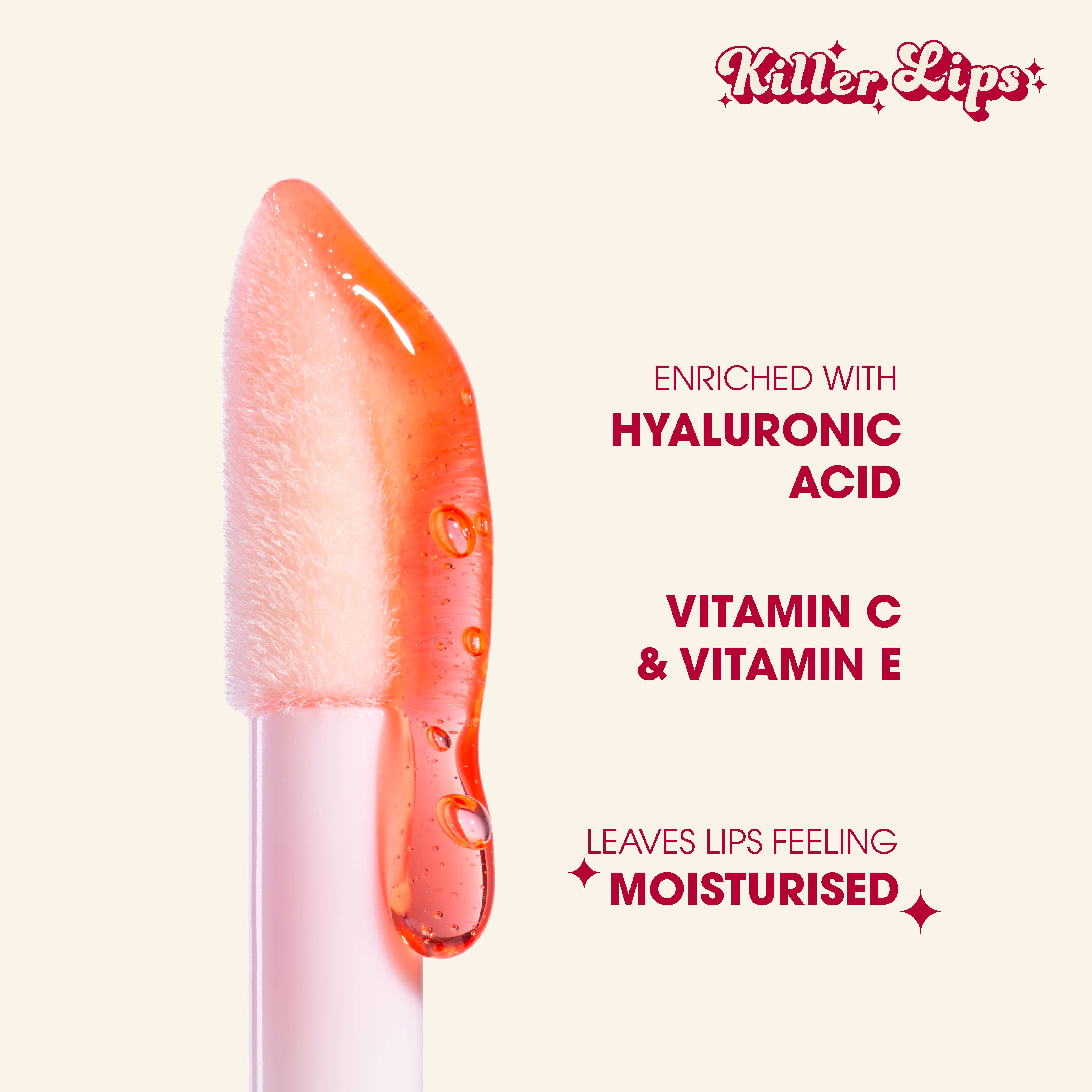 Killer Lips Super Juicy Lip Oil 3.8ml - Strawberry