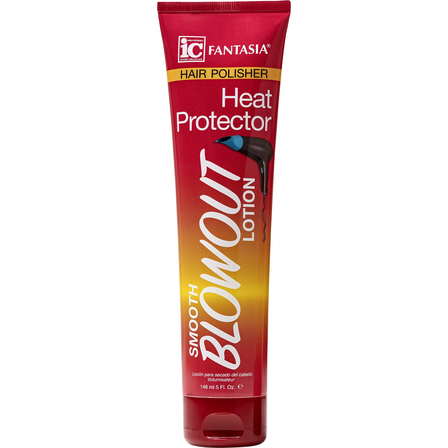 Fantasia IC Heat Protector Smooth Blowout Lotion 5oz Kiyo Beauty