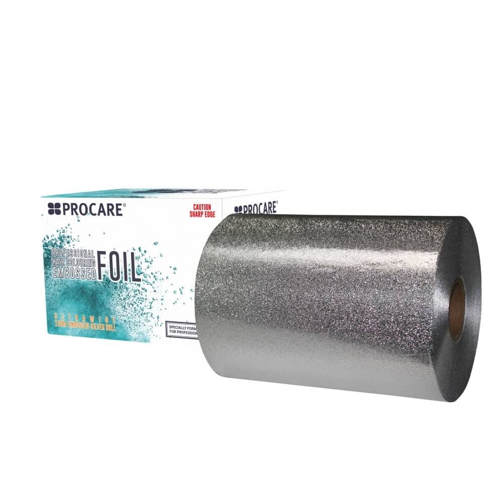 Procare Embossed Ultrawide Silver Foil (150mm x 100m)