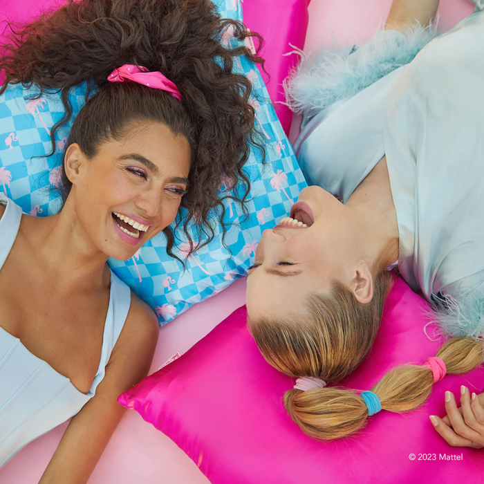 Kitsch Barbie x Kitsch Satin Pillowcase - Malibu Blue