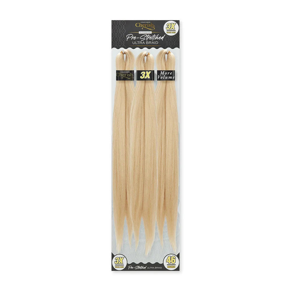 Cherish 3x Pre Stretched Ultra Braid Pre-Pulled 46" 3 Pack