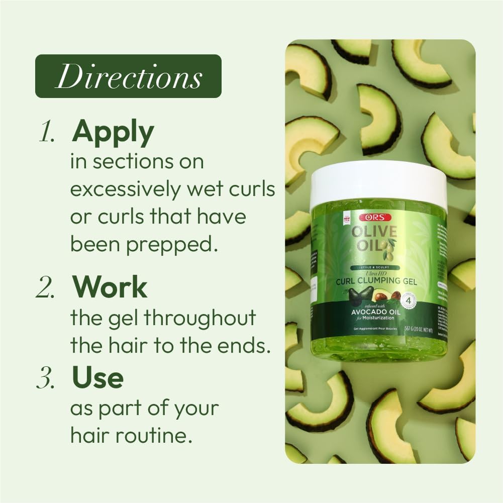ORS Olive Oil Ultra HD Gel Curl Clumping 20oz