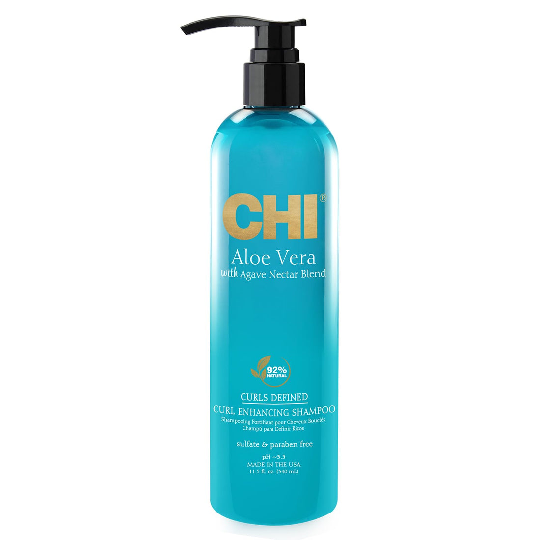 CHI Aloe Vera Curls Defined Curl Enhancing Shampoo 340ml