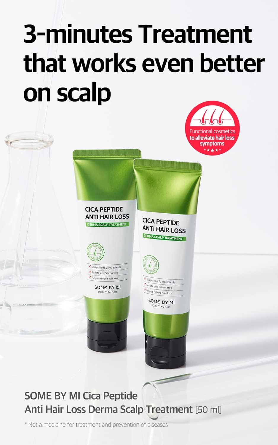 Some By Mi Cica Peptide Anti Hair Loss Derma Scalp Treatment 50ml