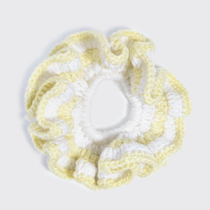 Kitsch Crochet Scrunchie -  Butter Yellow