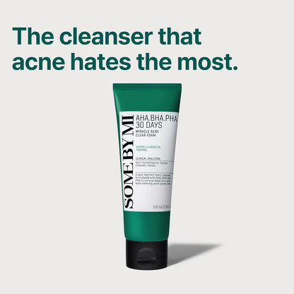 Some By Mi 30 AHA BHA PHA Days Miracle Clear Foam