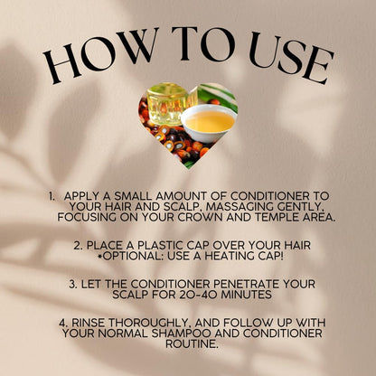 AllDay Locks Batana Growth Care Oil Hair &amp; Scalp Conditioner 4oz