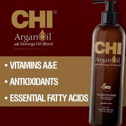 CHI Argan Oil Plus Moringa Oil Conditioner 340ml