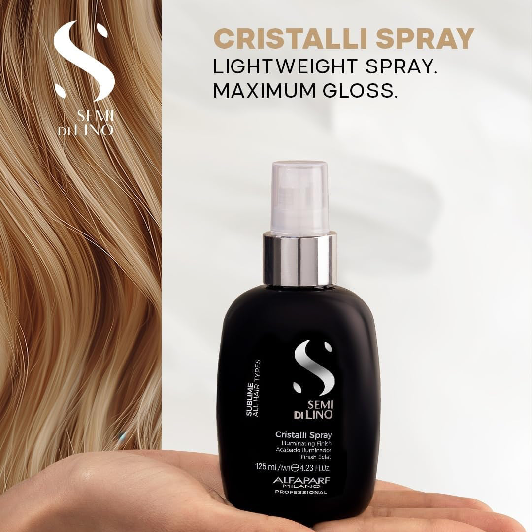 Alfaparf Milano Semi Di Lino Sublime Cristalli Spray 125ml